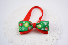 Load image into Gallery viewer, 1 Pieces Cute Christmas Pet Supplies Handmade Ribbon Dog Bow Ties 8 Colors Cat Neck Tie Dog Accessories
