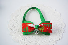 Load image into Gallery viewer, 1 Pieces Cute Christmas Pet Supplies Handmade Ribbon Dog Bow Ties 8 Colors Cat Neck Tie Dog Accessories
