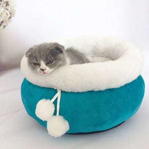 Pet Sofa Dog Beds Princess Style Sweety Cat Bed House Cushion Kennel Pens Sofa House Warm Sleeping Bag Pet Supplies cama perro
