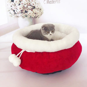 Pet Sofa Dog Beds Princess Style Sweety Cat Bed House Cushion Kennel Pens Sofa House Warm Sleeping Bag Pet Supplies cama perro