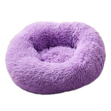 Load image into Gallery viewer, Super Soft Dog Bed Long Plush Round Small Beds Portable Comfortable and Warm Sleeping Bag Soft Puppy Kennel House