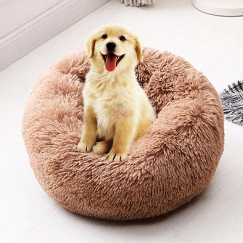 Super Soft Dog Bed Washable long plush Dog Kennel Deep Sleep Dog House Velvet Sofa Bed For Chihuahua Dog Basket Mat Dropshipping