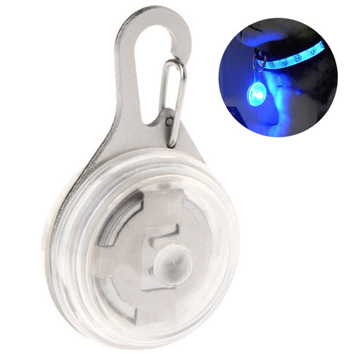 1Pc Pet Collar With Light Creative Dog Decor Safety Pet LED Round Luminous Pendant For Dog Cat Night Walking Pet Accessories