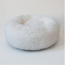 Load image into Gallery viewer, Soft Round Dog House Luxury Round Dog Bed Warm Deep Sleep Donut Pet Beds for Cat Small Medium Large Dogs Long-Pile Fur Puppy Mat