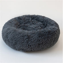 Load image into Gallery viewer, Soft Round Dog House Luxury Round Dog Bed Warm Deep Sleep Donut Pet Beds for Cat Small Medium Large Dogs Long-Pile Fur Puppy Mat