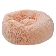 Load image into Gallery viewer, Super Soft Dog Bed Long Plush Round Small Beds Portable Comfortable and Warm Sleeping Bag Soft Puppy Kennel House