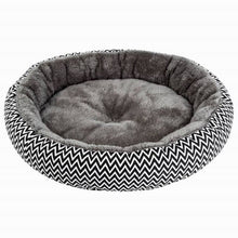 Load image into Gallery viewer, New Thick Pet House Round Pet Beds Warm Arctic Velvet Breathable  Small Dogs Cats Mat V Pattern High Quality Pet Cushion