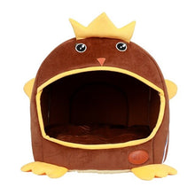 Load image into Gallery viewer, Winter Dog House Warm Cat House Sofas Cartoon Aircraft Chick Shape Pet House Nest Cat Tunnel Bed Windproof Pet Bed Kenel
