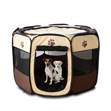 Load image into Gallery viewer, New Hot Portable Folding Pet tent Dog House Fordable Travel Pet Dog Cat Play Pen Sleeping Fence Pet Dog Puppy Kennel Cushion
