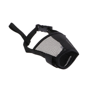 Pet Dog Adjustable Mask No Barking Mesh Mouth Muzzle Anti Bite Stop Chewing for Small Large Dog Training Pet Accessories C42