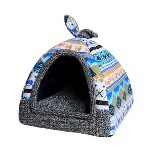 New Fashion Dog Flag Removable Cover Dog House Mat Dog Beds For Small Medium Dogs Pet Products House Pet Beds for Cats S/M/L