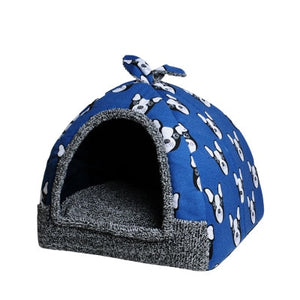 New Fashion Dog Flag Removable Cover Dog House Mat Dog Beds For Small Medium Dogs Pet Products House Pet Beds for Cats S/M/L