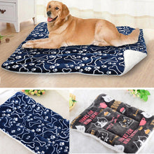 Load image into Gallery viewer, Pet Large Dog Blanket Bed Washable House Puppy Cushion Large Dog Cage Mat Mattress Kennel Soft Crate Multifunction Mat