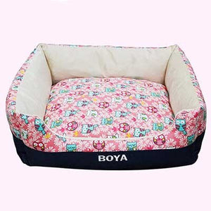 Pet Dog Bed Warming Dog House Soft Fleece Warm Cat Bed House Autumn Winter Kennel For Cat Puppy Dog Pens Pet Products