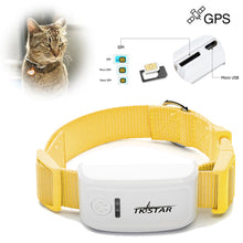 Load image into Gallery viewer, 2019 Newest TK Star tk909 Mini GPS Tracker Can Insert Collar for Pets Cat Cow Dog Monitor Tracking ( No Retail box)