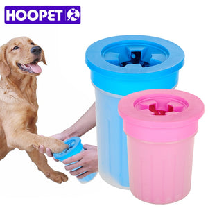 HOOPET Pet Cats Cleaner Dogs Foot Clean Cup For Dogs Cats Cleaning Tool Plastic Washing Brush Paw Washer Pet Accessories for Dog